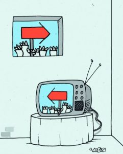کاریکاتور تلویزیون